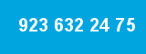 923 632 24 75 923 632 24 75